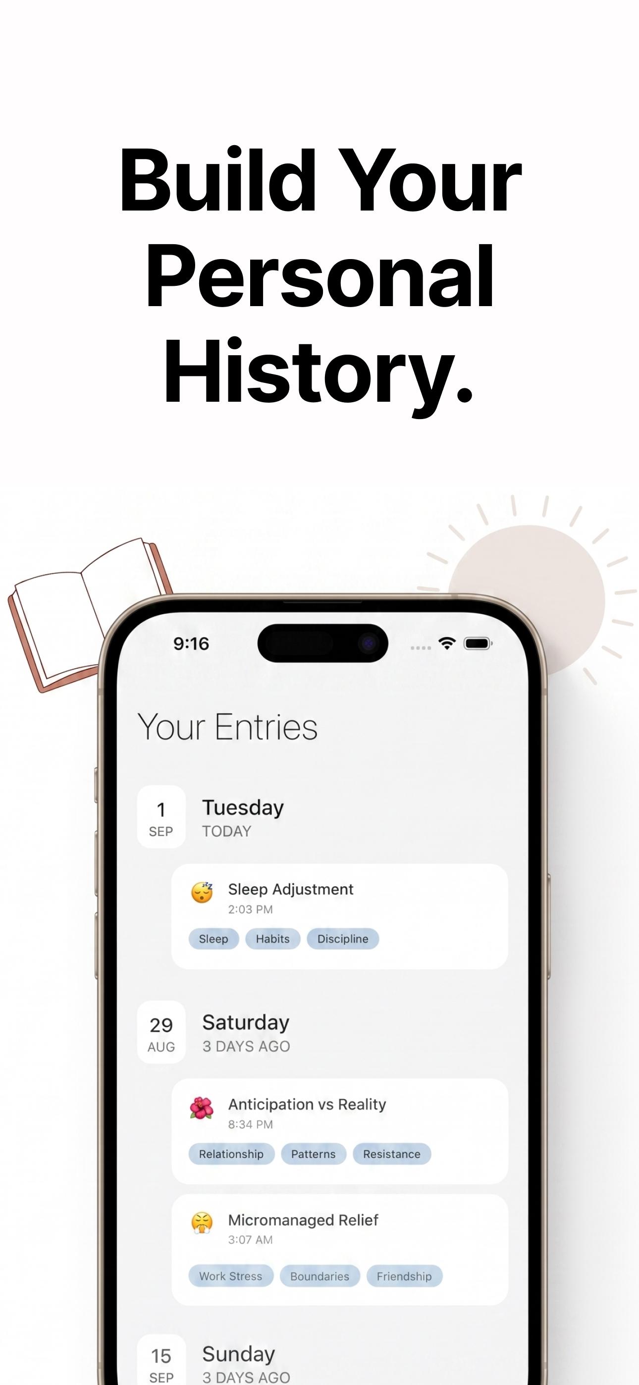 Elora reflection in the Elora app